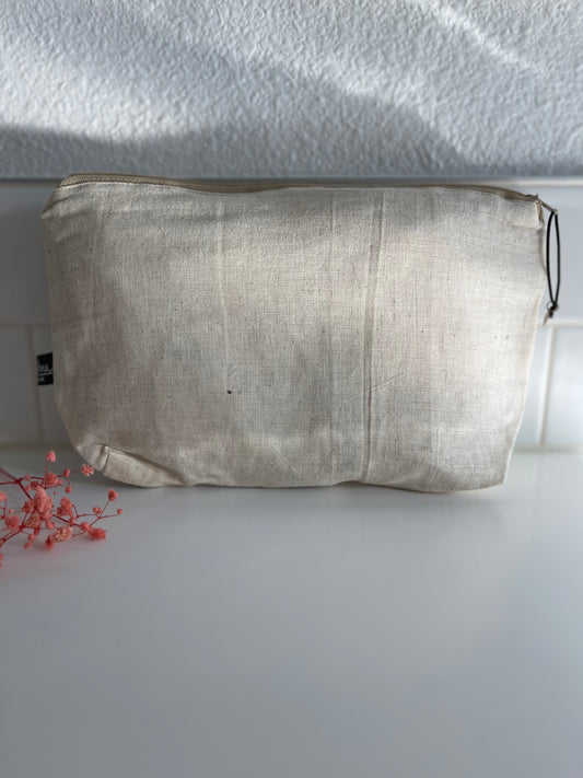 Sequin Pyramid Makeup Bag