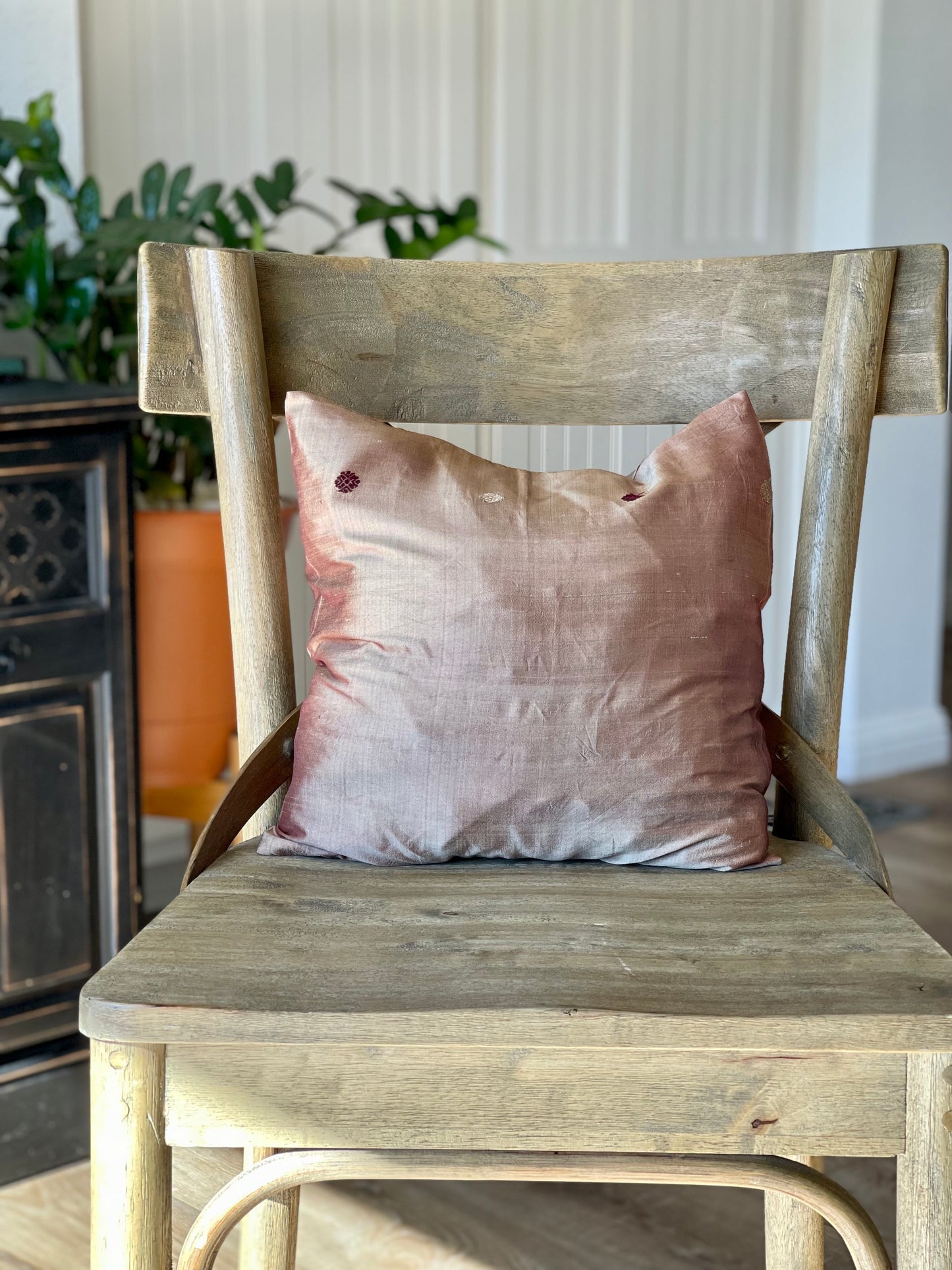 Caramel & Bronze Decorative Pillow Case