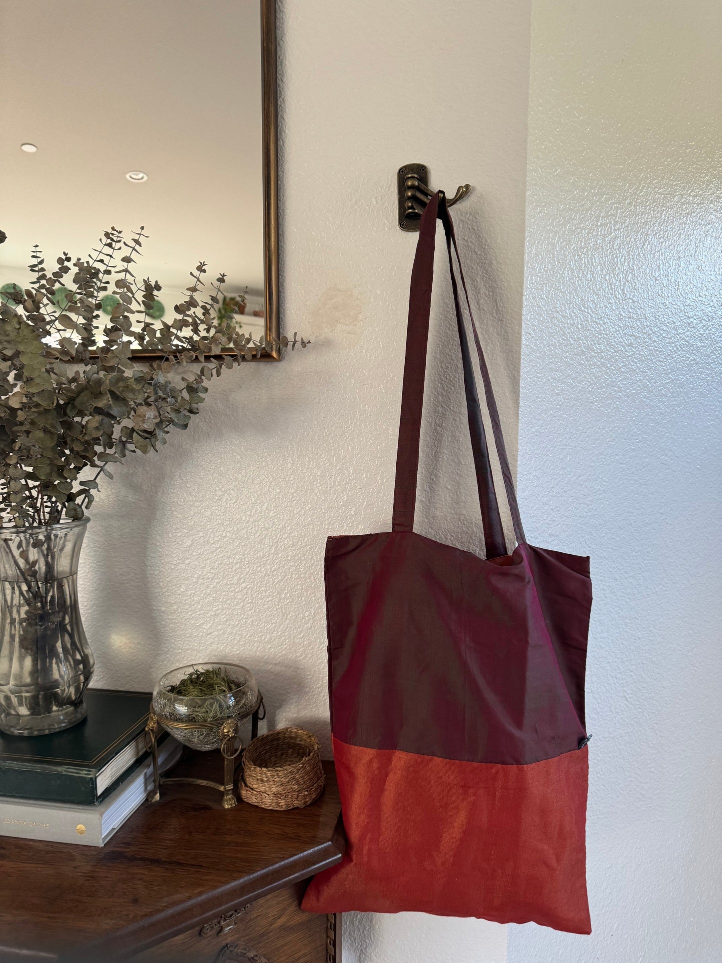 Terracotta & Rust Tote Bag