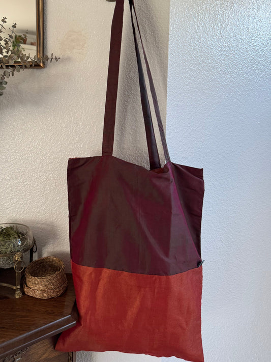 Terracotta & Rust Tote Bag