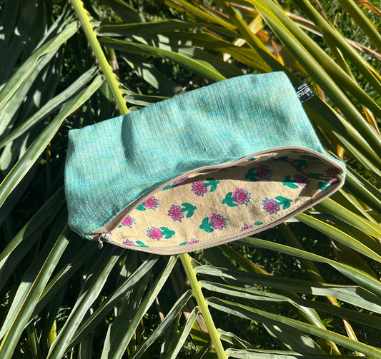 Teal Makeup Bag