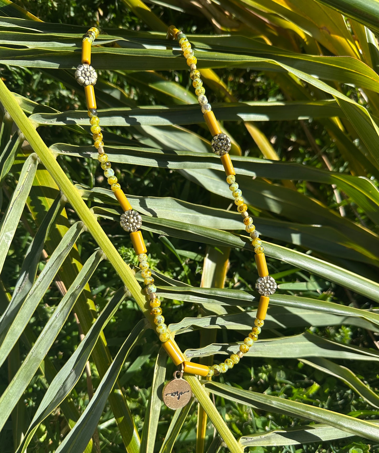 Lime WRP Charm Necklace