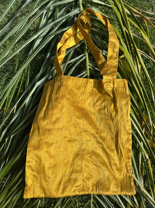 Gold & Green Tote Bag