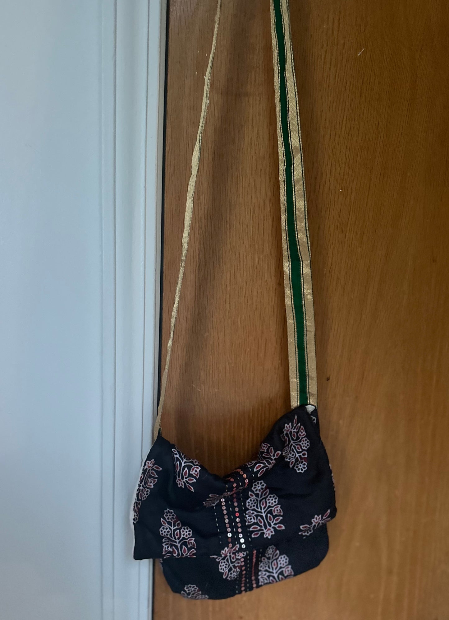 Black & Gold Cross Body