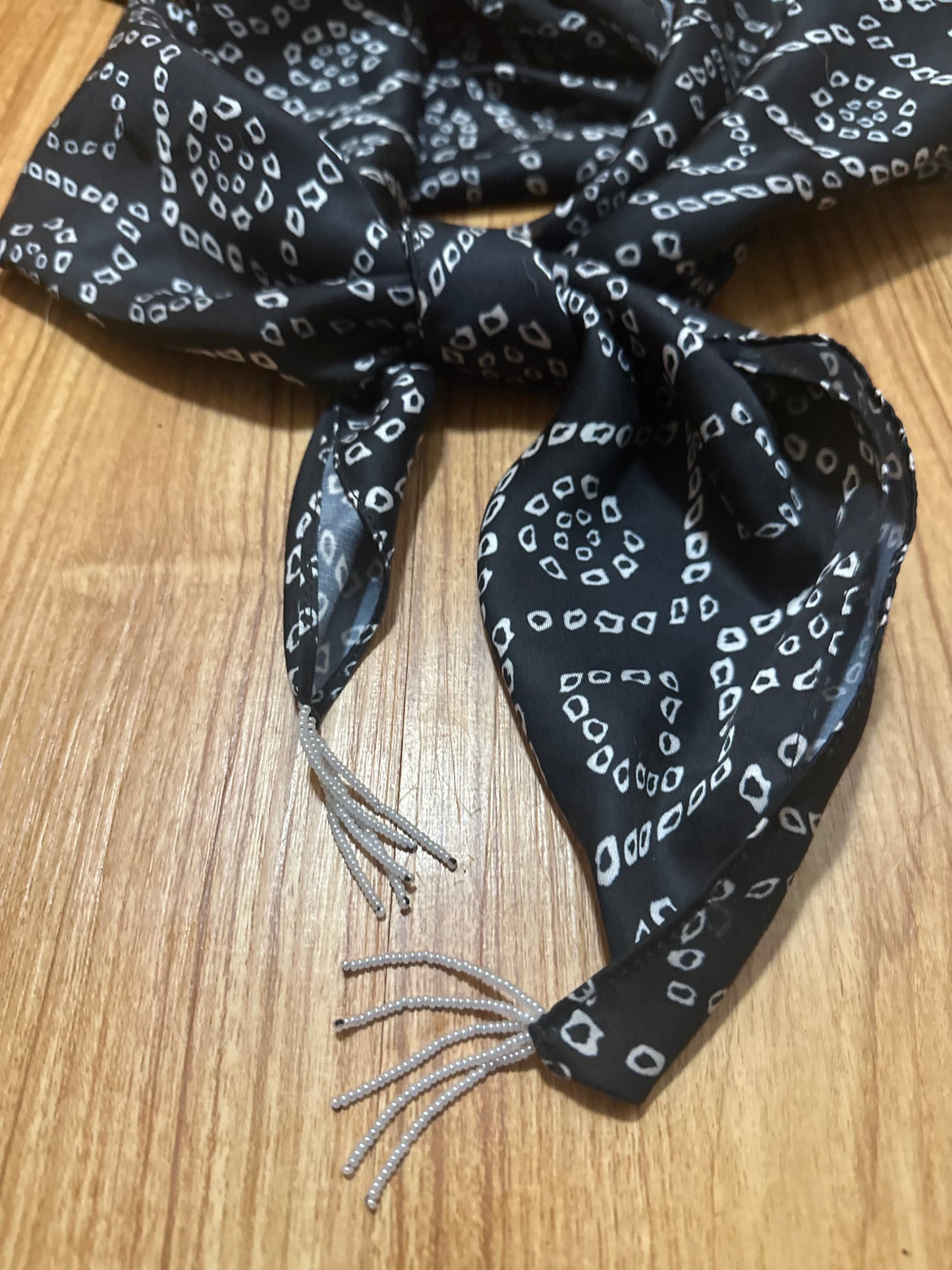 Black Head Scarf