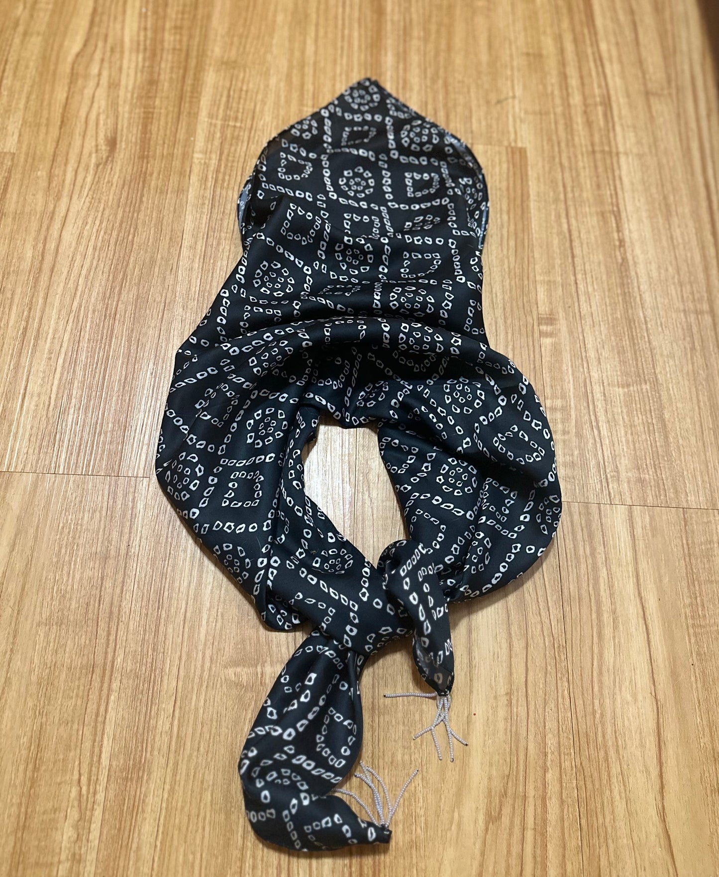 Black Head Scarf