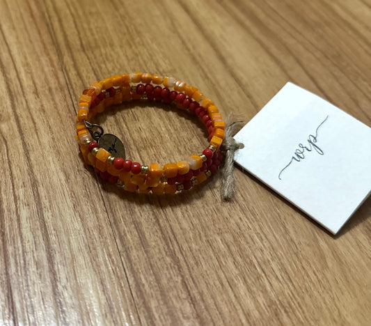 Red & Orange Bracelet