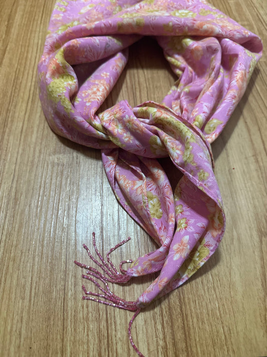 Pink Head Scarf