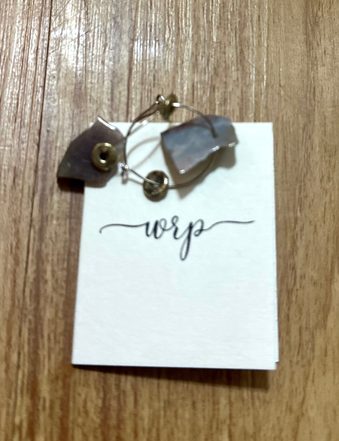 Natural Stone Hoops